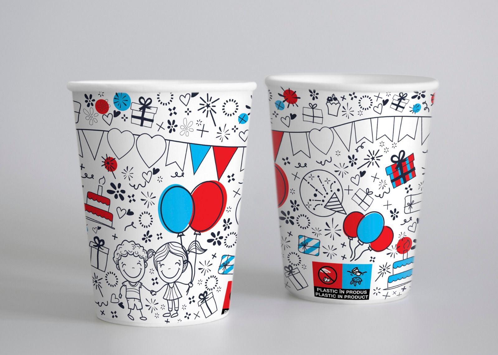 Pahar carton cafea party